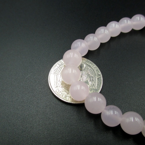 Cute Pink Stone Promise Breast Cancer Bracelet - Picture 4 of 7